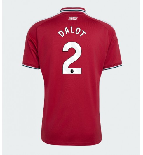 Manchester United Diogo Dalot #2 Domácí Dres 2026-27 Krátký Rukáv Manchester United Diogo Dalot #2 Domácí Dres 2026-27 Krátký Rukáv